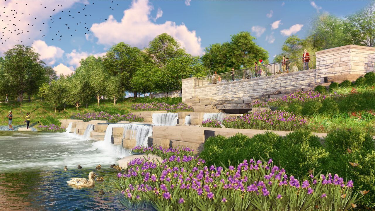 Forest Park Forever eastern waterways project
